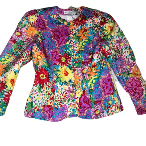 Anne Crimmins for umi collections Jackets & Blazers - Anne Crimmins UMI Collections vtg blazer 4 silk